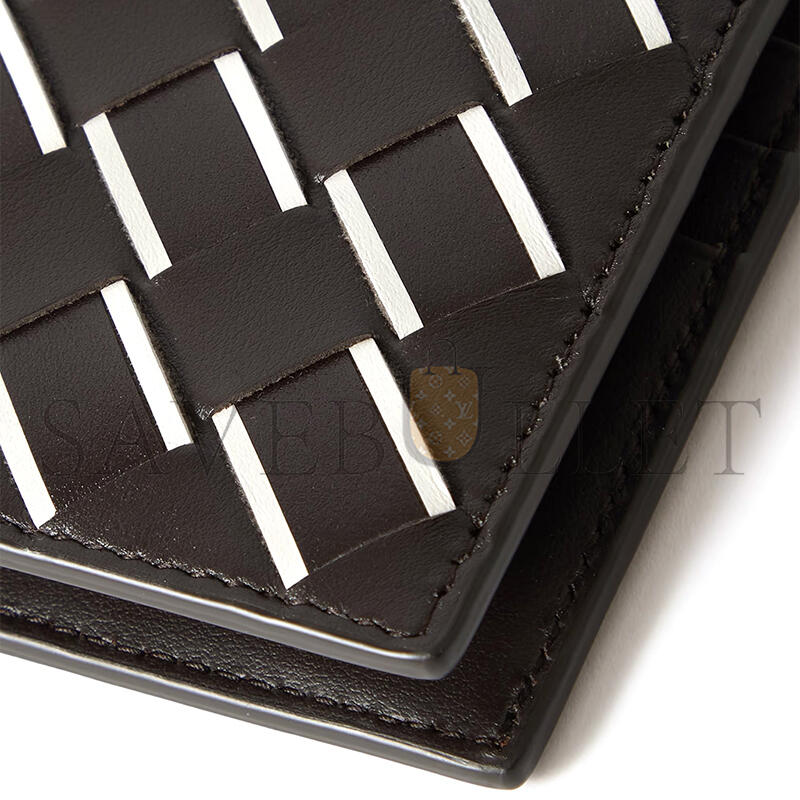 BOTTEGA VENETA INTRECCIATO LEATHER BILLFOLD WALLET 475973 (11*9.5*1cm)